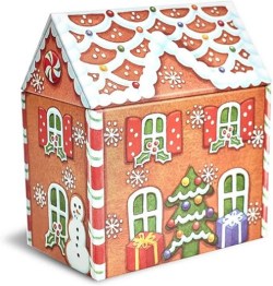 Gingerbread House Tin DK711 